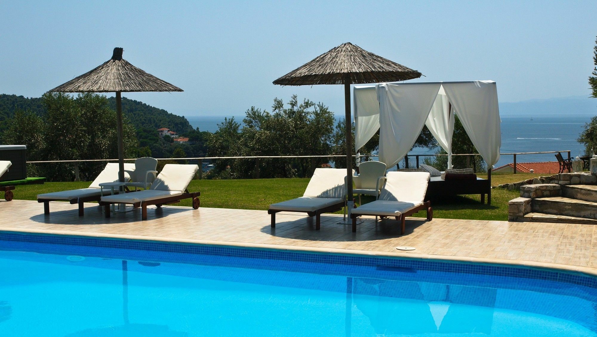 Margi House Apartment Skiathos Town Bagian luar foto